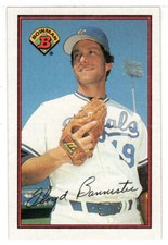 Floyd Bannister - Kansas City Royals (MLB) - 1989 Bowman Baseball # 112 MT