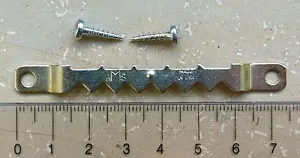 50x langer Zackenaufhänger + Schrauben für Rahmen Bild - Bild 1 von 1