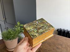 Small Vintage Box With Mother Of Pearl Lid? - Storage - Trinket - Keys - 13cm