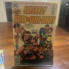 SUPERBOY & LEGION OF SUPER-HEROES #221  FIRST APPEARANCE GRIMBOR  1976 NEWSSTAND