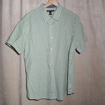 Camisa Hombre Manga Corta Talla XXL Color Verde Michael Kors Foto 1 de 4
