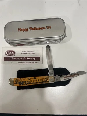 Case XX Happy Halloween 07 Pocket Knife Special Edition - Image 1 of 4
