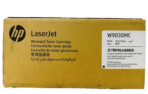 New Genuine HP W9030MC Black Toner Cartridge Box LaserJet MFP E67550 - Picture 1 of 2