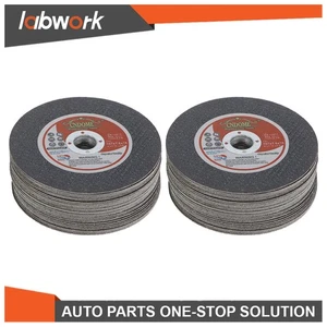 Labwork Cut Off Wheels For Cutting All Metals 50 Pack 4"x1/16"x5/8" Cutting Disc - Picture 1 of 15