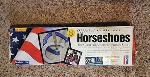 New Royal St. Pierre Cast Iron Horseshoe Set Made in the USA - Picture 1 of 2