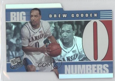 Press Pass Big Numbers 2002 Drew Gooden #BN11 Rookie RC Foto 1 de 2