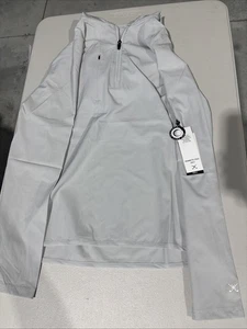Kenneth Cole Mens Golf Anorak Jacket 1/2 Zip Hooded Water Resistant Lightweight - Picture 1 of 4