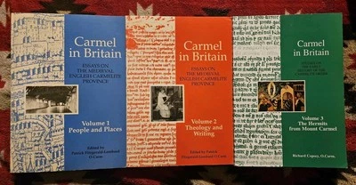 Carmel In Britain Vol 1-3 Medieval Carmelite Province Of England Foto 1 de 4