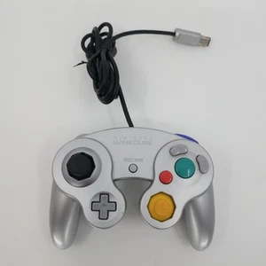 Nintendo Gamecube Controller OEM - Argento Platino - DOL-003 - TESTATO - Foto 1 di 6