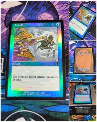 MTG Twiddle Nm 🇬🇧 Foil 2001 Magic the Gathering 7th Seventh Edition OG Card - Bild 1 von 4