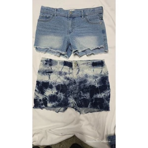 Jordache Jean Shorts EUC. 2 Pair Size 16 - Picture 1 of 14