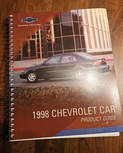 1998 Chevrolet Car Product Guide Data Book Camaro Monte Carlo Lumina GM OEM - Picture 1 of 10