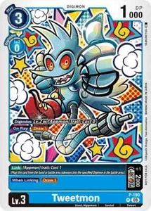 Tweetmon - P-190 NM - Digimon TCG - Picture 1 of 1