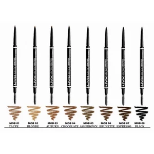 NYX Micro Brow Pencil Eyebrow Definer - Choose Shade - Vegan & Cruelty-Free UK - Picture 1 of 29