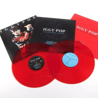 IGGY POP "Live Ritz N.Y.C. 86" 2 LP France RSD 2018  - RED - Ltd to 2000 copies - Photo 1/4