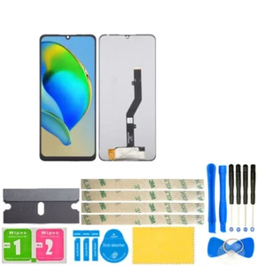 For ZTE Blade A72s A7050 Black LCD Display Touch Screen Digitizer Assembly - Picture 1 of 6