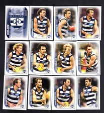 2006 HERALD SUN AFL CARDS - GEELONG TEAM SET X 12