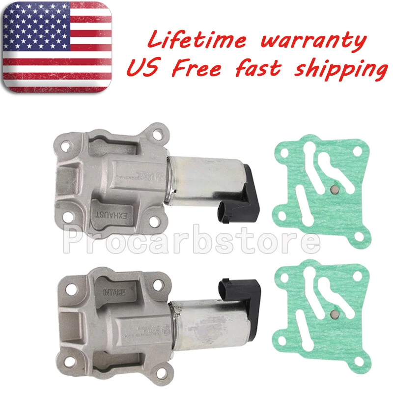 2X VVT Intake Camshaft Solenoid Fits VOLVO S60 V70 S80 36002686 36002685 - Image 1 of 4