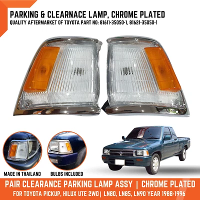 Front Corner Park Light Lamp for Toyota Hilux 2WD Ute LN85 RN85 RN90 1988-1996 - Image 1 of 4