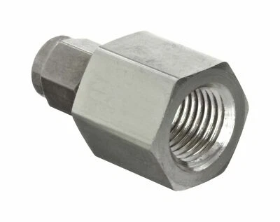 3/8" Tube X 1/4" FNPT  316ss Adapter Fitting PARKER 6FSC4N-316 - Image 1 of 4