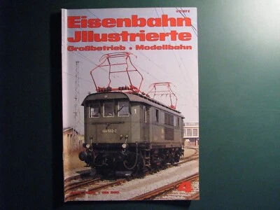 "Eisenbahn Illustrierte"     Nr. 4   April  1983    Großbetrieb * Modellbahn - Bild 1 von 4