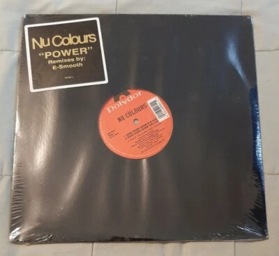 Nu Colours 12" single SEALED NEW MINT Power 1993 Polydor 859 981-1 E-Smooth - Image 1 of 2