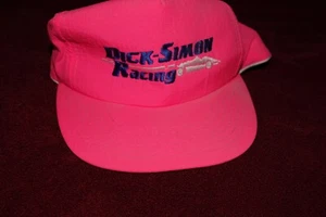 Vintage Pink Dick Simon Racing Hat Indy 500 Vintage Indy 500 - Picture 1 of 1