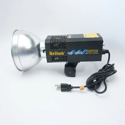 Briteck HS-1000 Professional Photography Studio Flash Light Lighting - Image 1 of 3