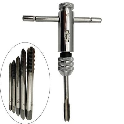 Llave de grifo ajustable manual tipo T M3-M8 para roscado de estaciones espaciales pequeñas Foto 1 de 4