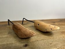 Vintage Ladies Large Wooden Shoe Form / Stretchers x2