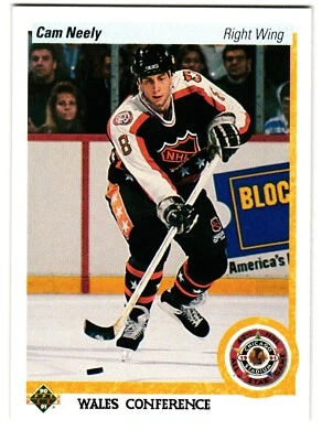 1990 Upper Deck #493 Cam Neely All Star HOF, Boston Bruins - Image 1 of 2