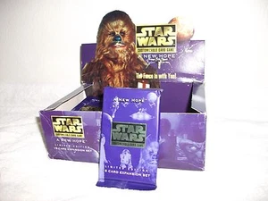Star Wars CCG Factory Sealed Booster Pack A New Hope Limited - Picture 1 of 1