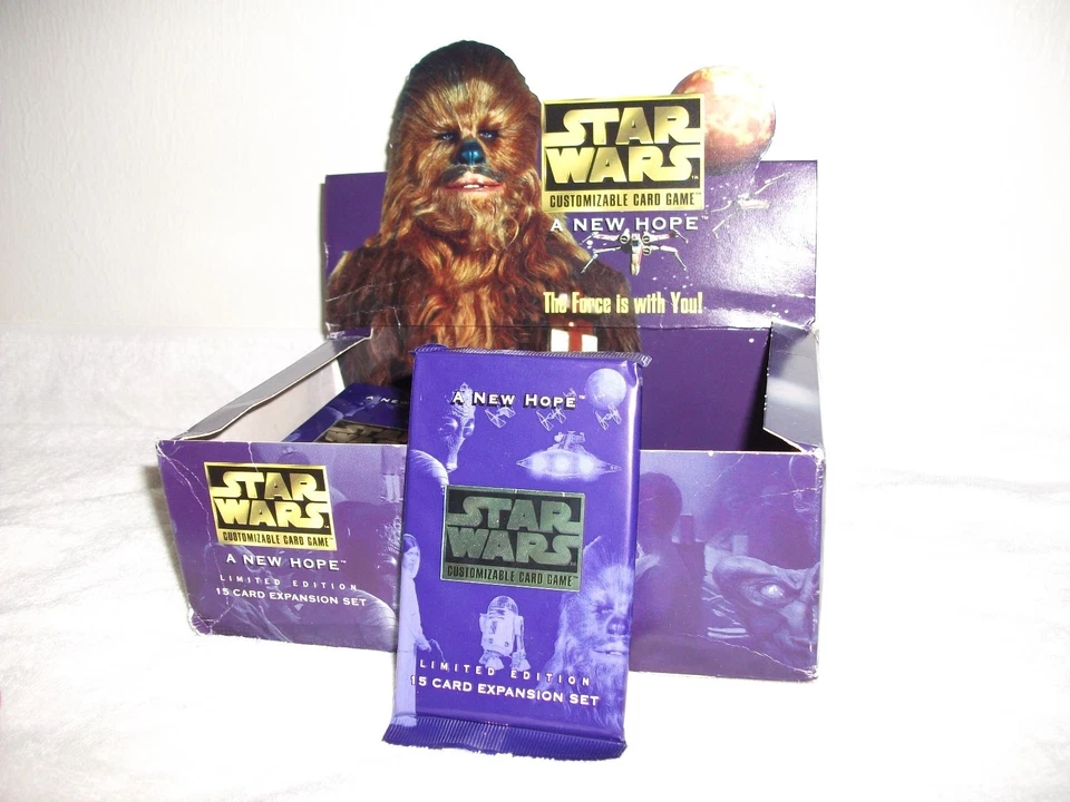 Star Wars CCG Заводская Упаковка Бустеров Новая Надежда Ограниченное издание - Изображение 1 из 1