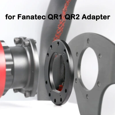 1X 70mm 6 Patrón de Pernos a Fanatec QR2 QR1 Placa Adaptador para Volantes