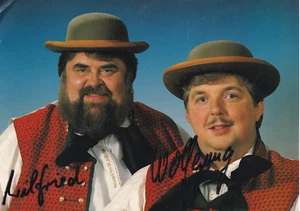 Autogramm - Wildecker Herzbuben - Bild 1 von 1