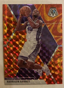 2019-20 Panini Mosaic Harrison Barnes Reactive Orange Prizm SP #188 Kings - Picture 1 of 2