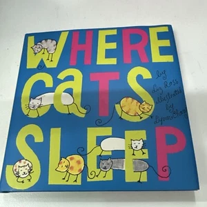 Hardcover Book Where Cats Sleep 1996 Liz Ross  - Bild 1 von 7