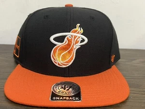 Miami Heat Hardwood Classics 47 Brand Snapback Hat Cap NBA - Picture 1 of 11