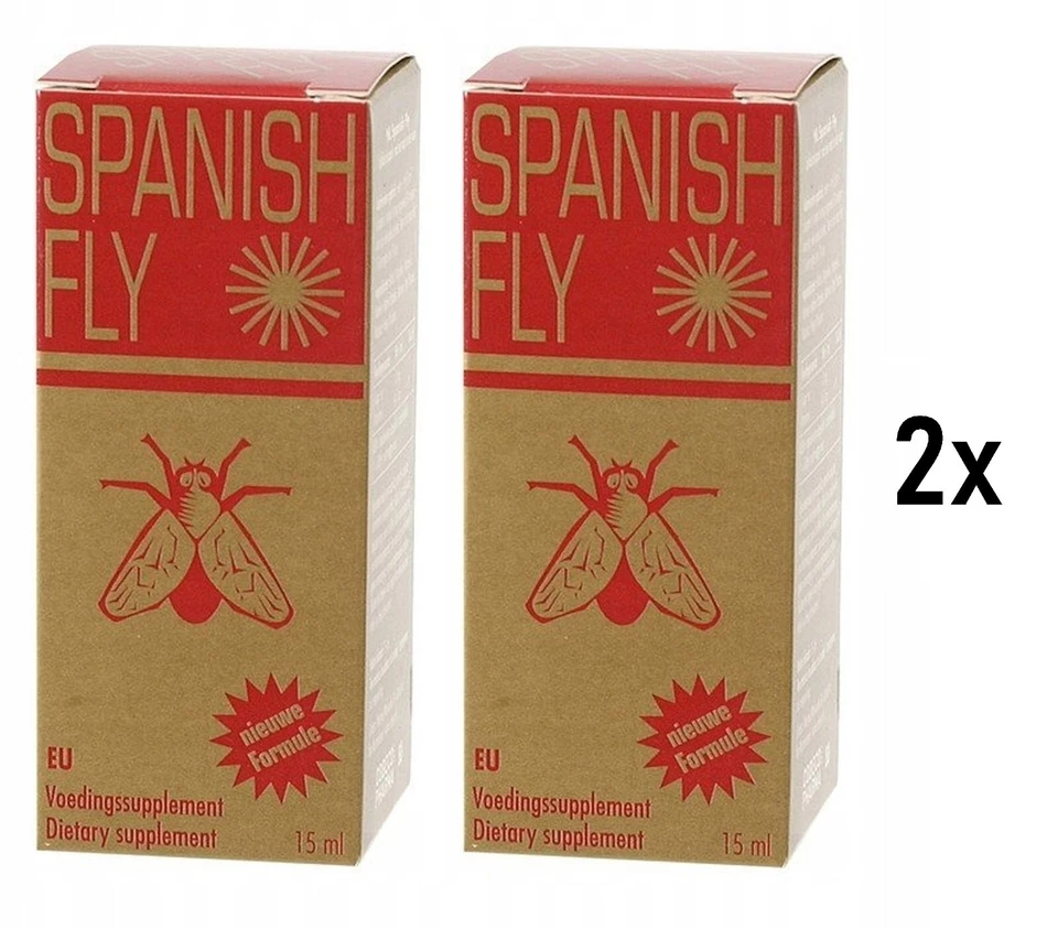 COBECO Spanische Fliege Liebestropfen Aphrodisiaka für Frau & Mann Spanish Fly Gold