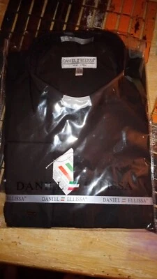 Черная мужская сорочка Daniel Ellissa 171/2 34-35 - Изображение 1 из 3