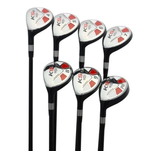 Juego híbrido de golf Left Hand-Majek pequeño para dama mayor (4-PW) ""L"" agarre flexible artrítico - Imagen 1 de 8