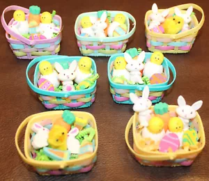 1/6 MINIATURE BARBIE DOLL SIZE FILLABLE EASTER BASKET+ACCESSORY SOLD BY EACH - Picture 1 of 11