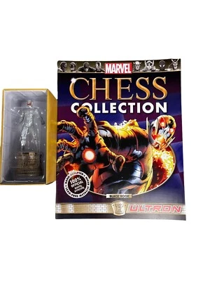 Figura y cargador Eaglemoss MARVEL Chess Collection Ultron Black Rook Foto 1 de 4