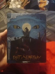 Pet Sematary 4k + Blu-ray 2Disc Mondo Limited Edition Steelbook Slipcover Sealed - Picture 1 of 2