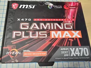 MSI X470 GAMING PLUS MAX AM4 AMD Ryzen - Foto 1 di 4