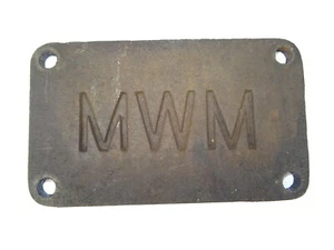 Lukendeckel von MWM KDW 415E und 615 E Motor Fendt F15 F20 Dieselross Traktor - Bild 1 von 3