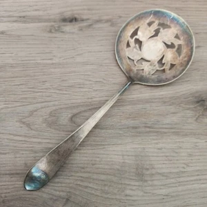 Wm Rogers Ocean Spray Ranurado Arándano Servidor Internacional Plateado - Imagen 1 de 7