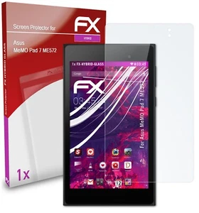 atFoliX Película Vidrio para Asus MeMO Pad 7 ME572 9H Armadura protectora - Imagen 1 de 5