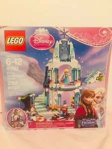 New Disney Frozen Lego Elsa Anna Olaf Elsa’s Sparkling Ice Castle 41062 - Picture 1 of 12