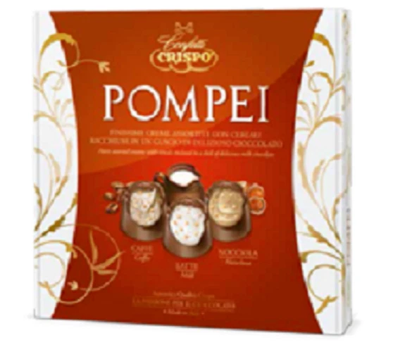 Crispo Pompei Scatola Regalo cofanetto cioccolatini praline pregiati Italy - Image 1 of 1